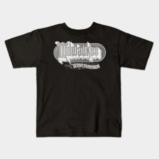 Vintage Milwaukee, WI Kids T-Shirt